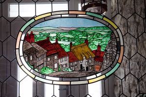 Gold Hill_Glass Window- click for photo gallery